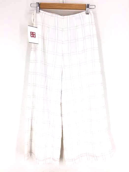 findersKEEPERS（ファインダーズキーパーズ） バックジップチェック柄ワイドパンツ レディース パンツ