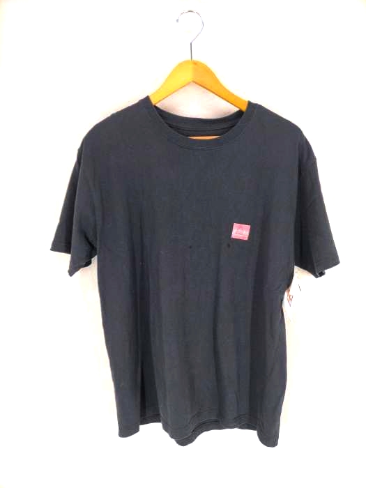 Manhattan Portage（マンハッタンポーテージ） ワンポイントロゴクルーネックTシャツ メンズ トップス
