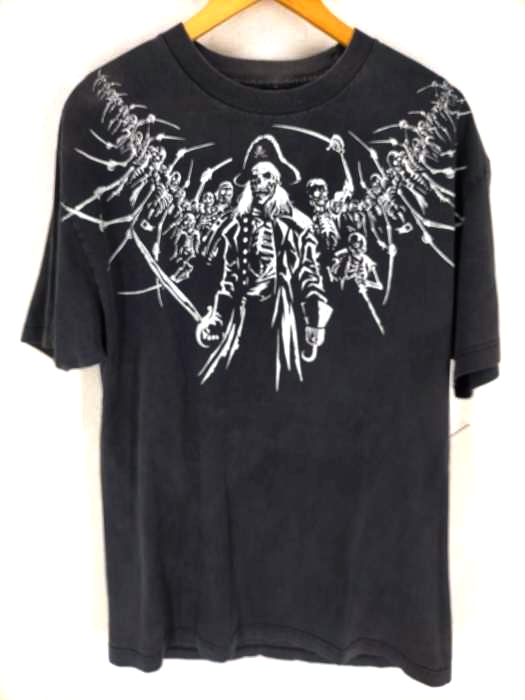 USED古着（ユーズドフルギ） スカルプリントTシャツ メンズ トップス