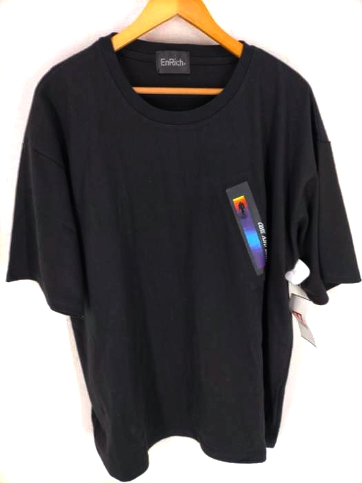 ENRICH(フメイ) バックプリントクルーネックTシャツ メンズ トップス