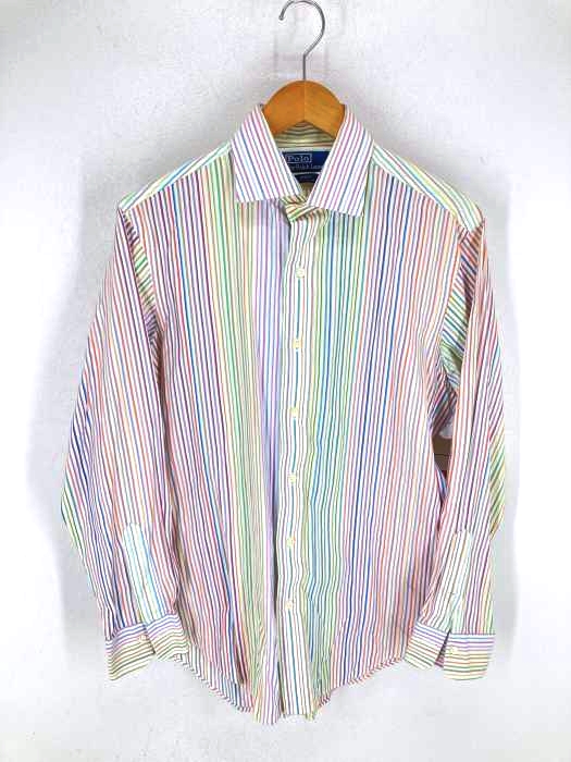 POLO RALPH LAUREN（ポロラルフローレン） REGENT マルチカラーストライプシャツ メンズ トップス