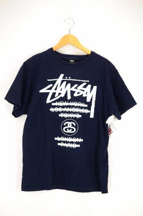 STUSSY （ステューシー） ワールドツアーTシャツ メンズ トップス