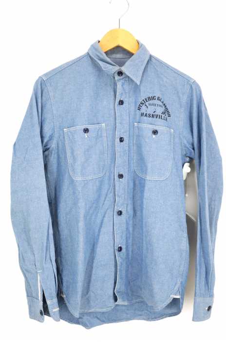 HYSTERIC GLAMOUR (ヒステリックグラマー) シャンブレーシャツ メンズ トップス