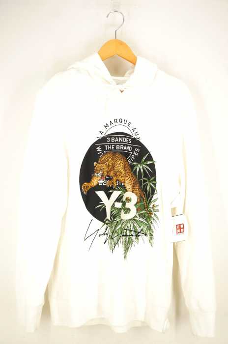 Y-3 (ワイスリー) M HOODY LEOPARD メンズ トップス
