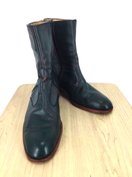 USED古着（ユーズドフルギ） レザーヒールブーツ メンズ シューズ