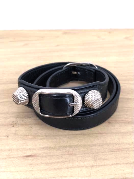 BALENCIAGA（バレンシアガ） クラシックレザーブレスレット レディース アクセサリー