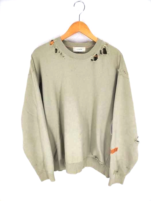 Jieda（ジエダ） 17SS SUPER DAMAGE SWEAT メンズ トップス