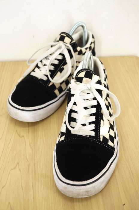 VANS （バンズ ） ULTRACUSH チェッカー柄 スウェット切替 オールドスクール メンズ シューズ
