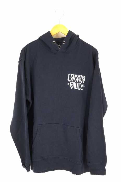 LOCALSONLY（ローカルズオンリー） プリントデザインプルオーバーパーカー メンズ トップス