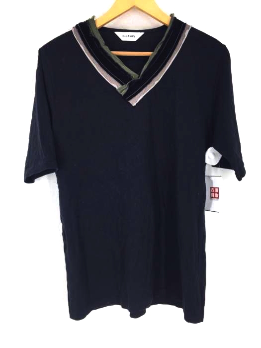 DIGAWEL(ディガウェル) VネックTシャツ メンズ トップス