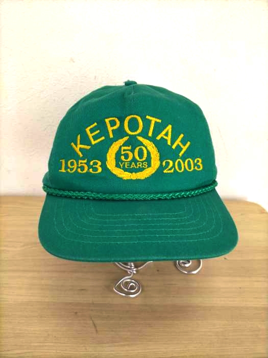 USED古着(ユーズドフルギ) KCボディ KEPOTAH 刺繍キャップ メンズ 帽子