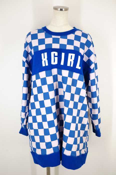 X-girl (エックスガール) RIOT GRRRL L/S TEE レディース トップス