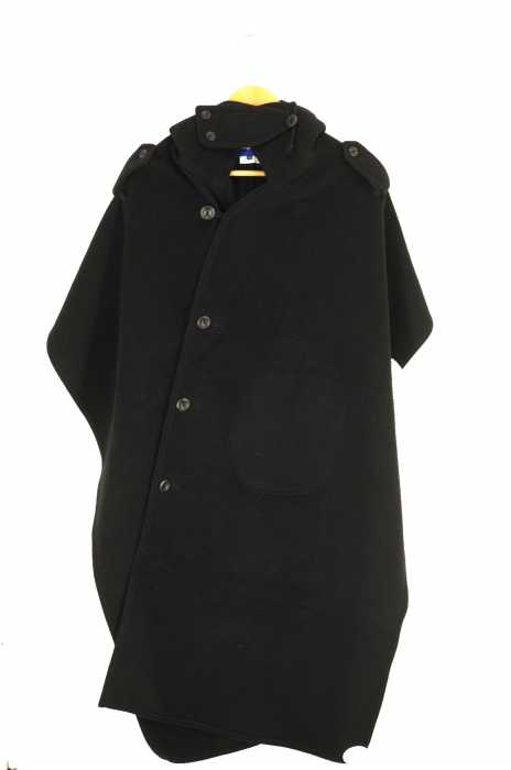 JUNYA WATANABE COMME des GARCONS MAN（ジュンヤワタナベコムデギャルソンマン） AD2016 ウール変形フーディケープ コート メンズ アウター