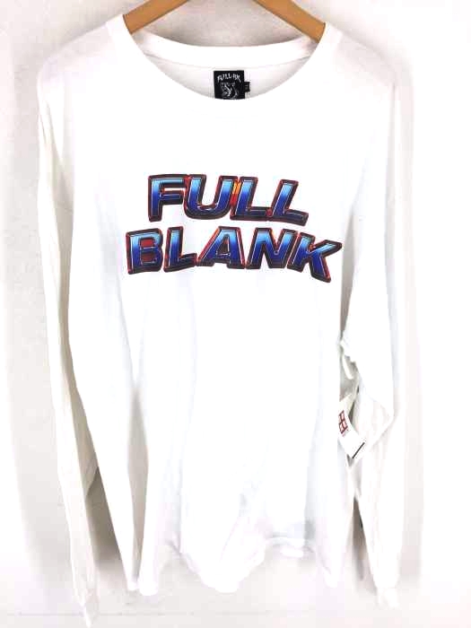 FULL-BK（フルビーケー） FULL BLANK METAL LOGO LS TEE メンズ トップス