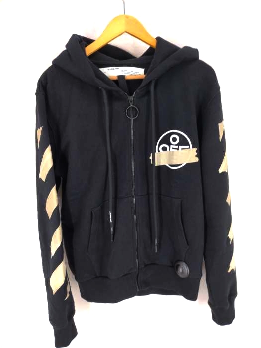 OFF-WHITE（オフホワイト） 20SS TAPE ARROWS SLIM ZIP HOODI メンズ トップス