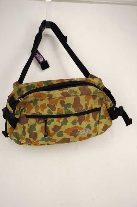 THE NORTH FACE PURPLE LABEL (ノースフェイスパープルレーベル) KANGA WAIST BAG ダックカモ柄ウエストバッグ メンズ バッグ