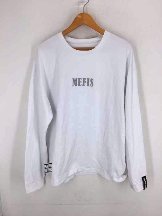 MEFIS FRACH（フルギ） logo long tee white メンズ トップス