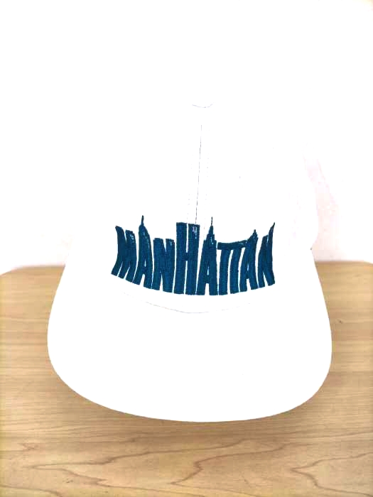 USED古着（ユーズドフルギ） woody allen MANHATTAN 6パネルキャップ メンズ 帽子