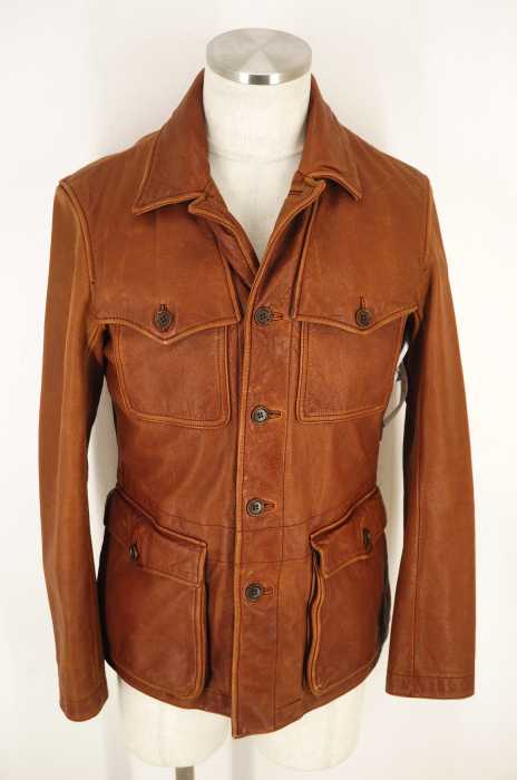 PS Paul Smith (ピーエスポールスミス) カウレザー4Bジャケット メンズ アウター