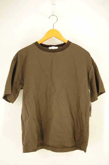 Adam et Rope （アダムエロペ） クルーネックコットンカットソー メンズ トップス