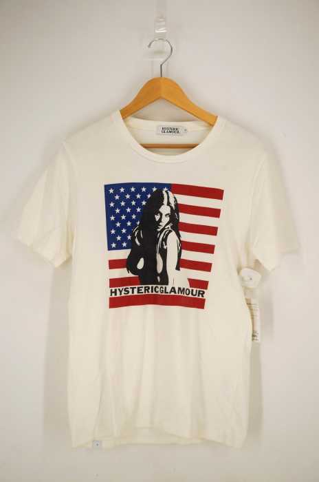 HYSTERIC GLAMOUR （ヒステリックグラマー） 星条旗 プリントTシャツ メンズ トップス