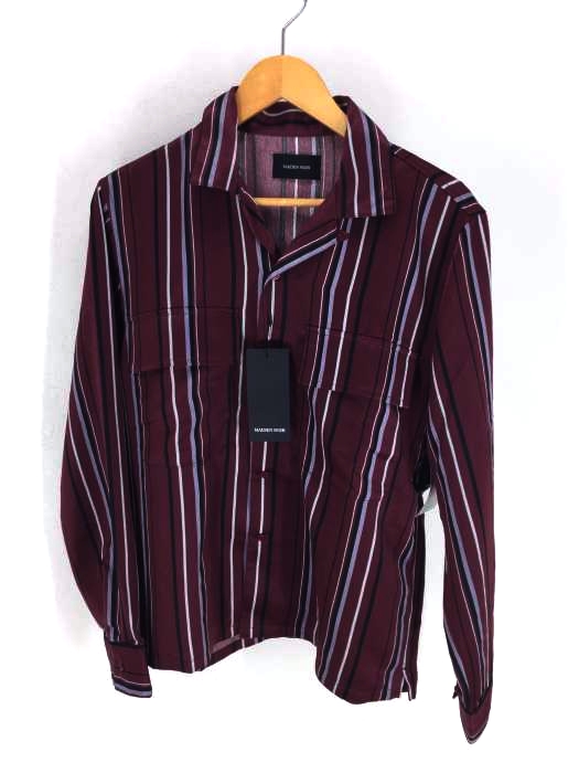 MAIDEN NOIR（メイデンノワール） STRIPE RAYON SHIRT メンズ トップス