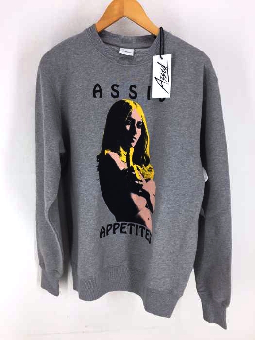 ASSID（アッシド） APPETITES CREW SWEAT メンズ トップス
