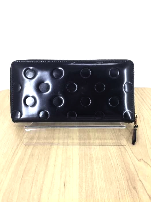 COMME des GARCONS（コムデギャルソン） POLKA DOTS EMBOSSED 長財布 ドット レディース 財布・ケース