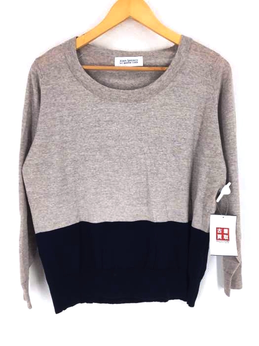 JOHN SMEDLEY（ジョンスメドレー） POUR DEUXIEME CLASSE バイカラーニット メンズ トップス
