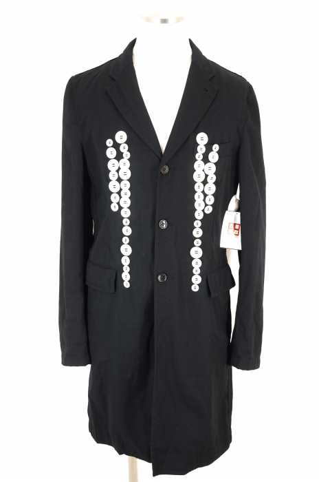 BLACK COMME des GARCONS (ブラックコムデギャルソン) AD2010 3Bチェスターコート メンズ アウター