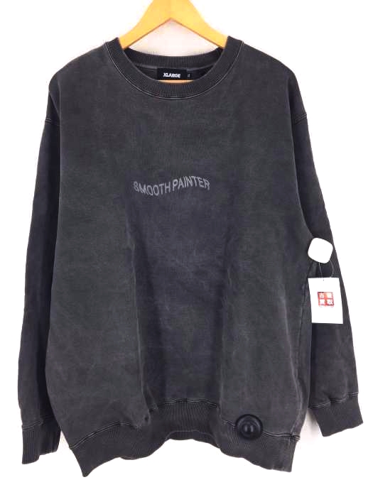 XLARGE(エクストララージ) MOOTH PAINTER PIGMENT CREWNECK SWEAT メンズ トップス
