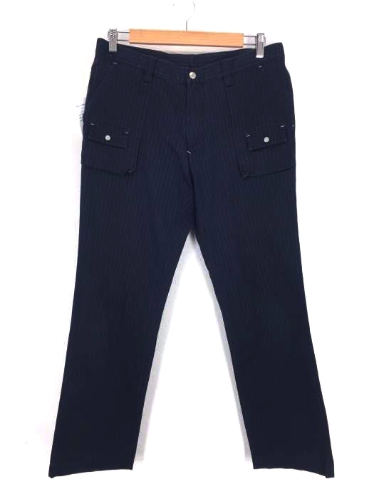 BURBERRY BLACK LABEL（バーバリーブラックレーベル） ストライプカーゴパンツ メンズ パンツ