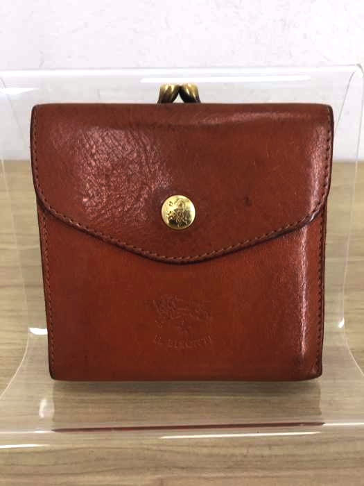IL BISONTE（イルビゾンテ） がま口三つ折り財布 レディース 財布・ケース