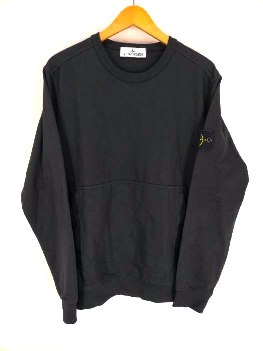 STONE ISLAND（ストーンアイランド） cotton sweatshirt with patch pockets メンズ トップス
