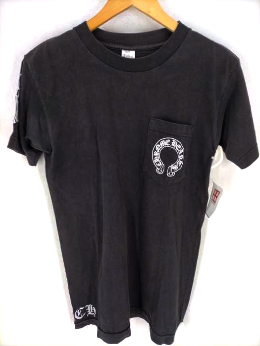 CHROME HEARTS（クロムハーツ） ポケット付きプリントTシャツ メンズ トップス