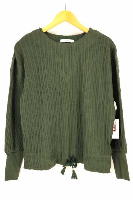 relume JOURNAL STANDARD (レリューム ジャーナルスタンダード) ジャガードリブ ドロップショルダープルオーバー レディース トップス