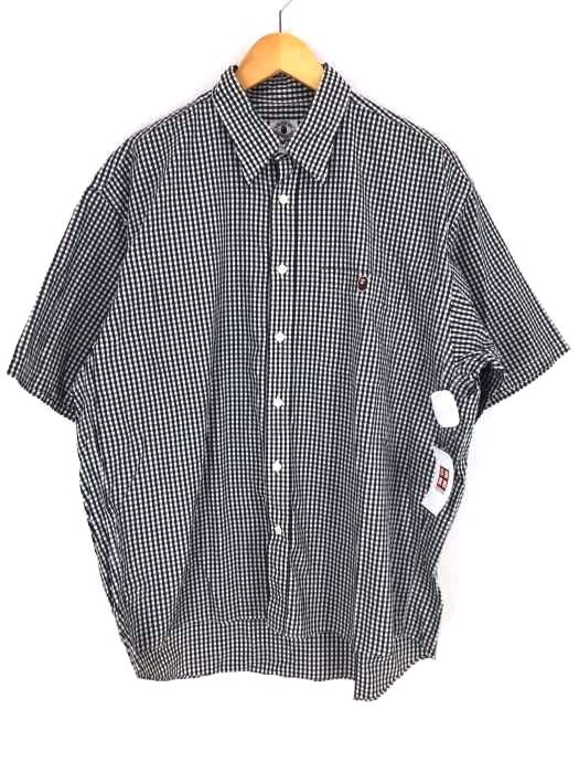 A BATHING APE（アベイシングエイプ） ギンガムチェック半袖シャツ メンズ トップス