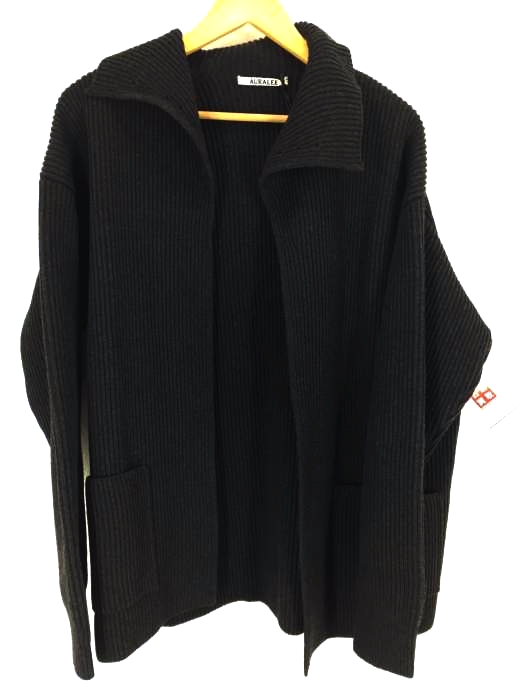 AURALEE(オーラリー) SUPER FINE WOOL RIB KNIT CARDIGAN メンズ トップス