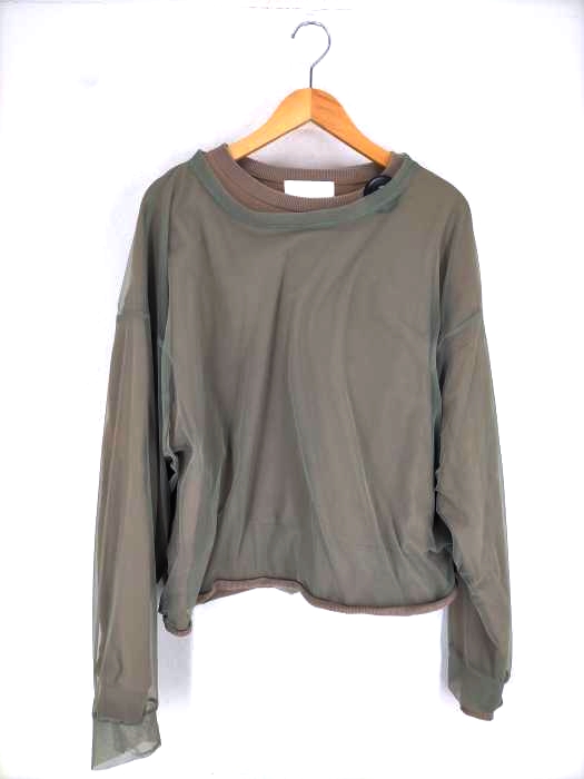 NEON SIGN（ネオンサイン） Sheer Space Sandwich Sweat メンズ トップス
