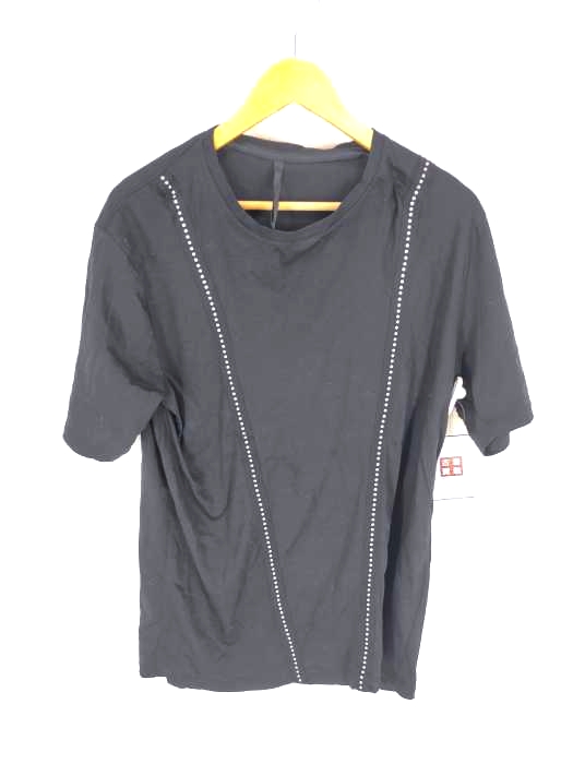 GalaabenD（ガラアーベント） メタルスタッズクルーネックTシャツ メンズ トップス