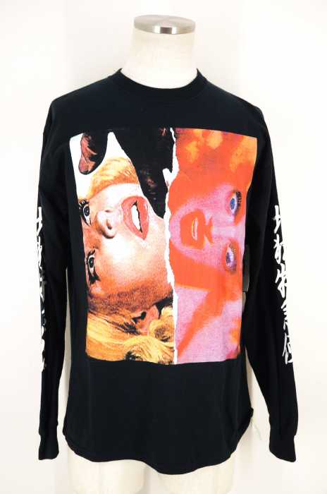 FLAGSTUFF（フラッグスタッフ） 地獄特急便 DELI HELL TEE L/S メンズ トップス