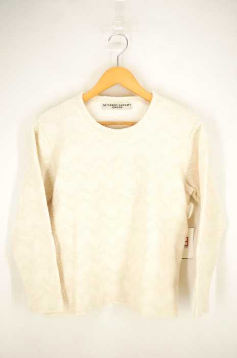 KATHARINE HAMNETT LONDON(キャサリンハムネットロンドン) エンボス加工トップス レディース トップス