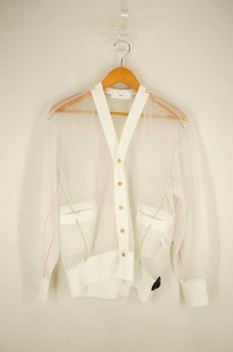 TOGA PULLA （トーガプルラ） SHINY JERSEY CARDIGAN レディース トップス