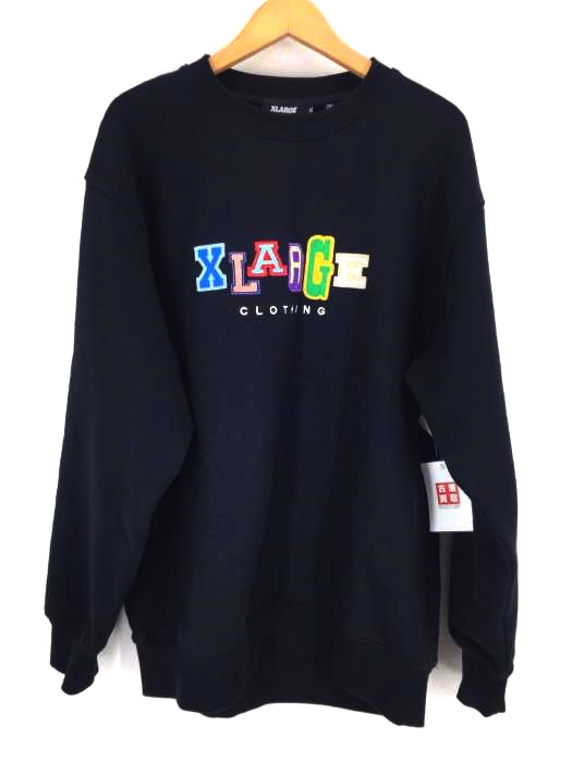 XLARGE（エクストララージ） MULTI COLLEGE LOGO CREW NECK SWEAT 