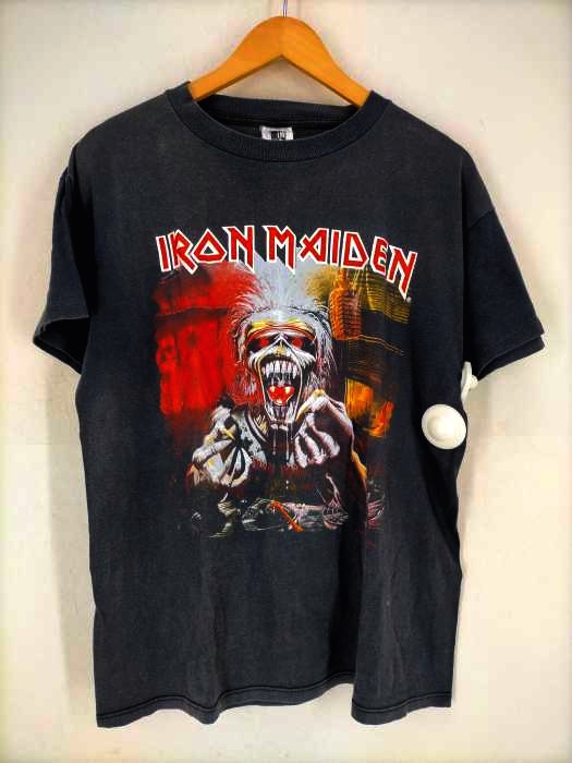USED古着（ユーズドフルギ） GEMボディ IRON MAIDEN バンドTシャツ 袖裾シングル メンズ トップス