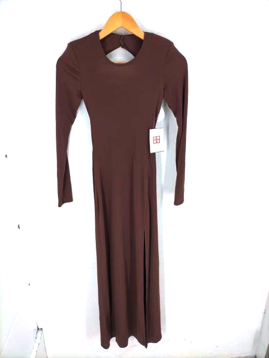 ZARA（ザラ） DRESS WITH SHOULDER PADS レディース ワンピース