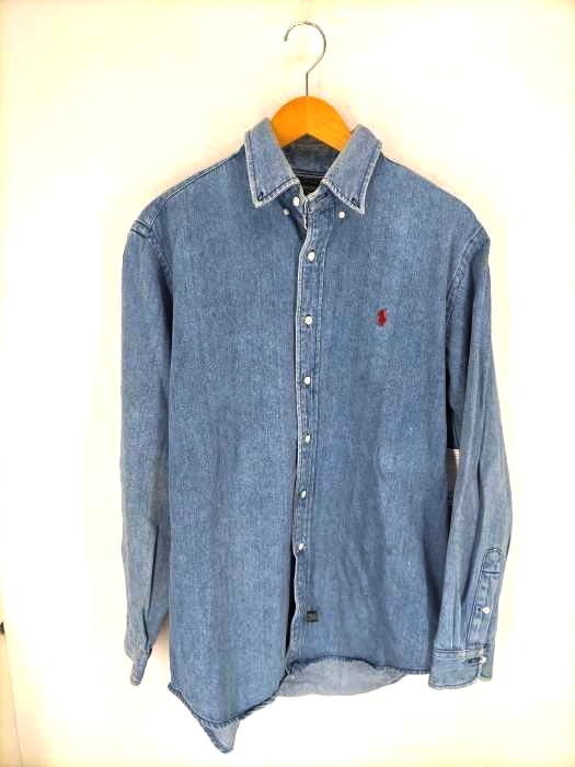 POLO COUNTRY RALPH LAUREN（ポロカントリーラルフローレン） ボタンダウンデニムシャツ メンズ トップス