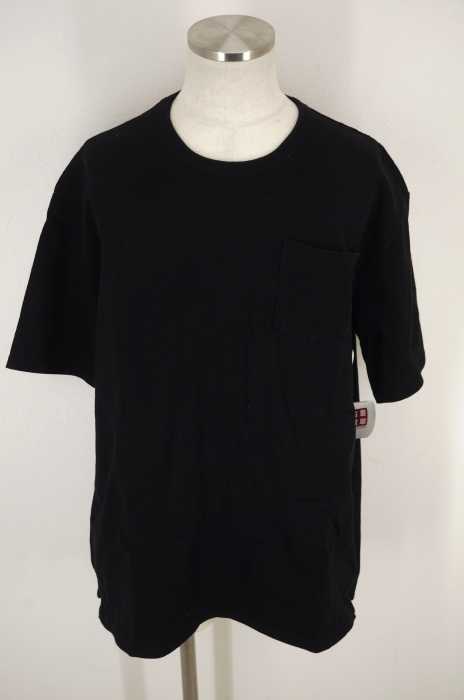 LEGENDA (レジェンダ) サイドスリット胸ポケットBIGシルエットクルーネックTシャツ メンズ トップス