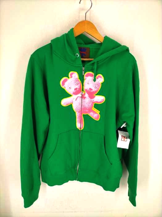 MARC JACOBS(マークジェイコブス) DOUBLE HEADED TEDDY ZIP HOODIE メンズ トップス