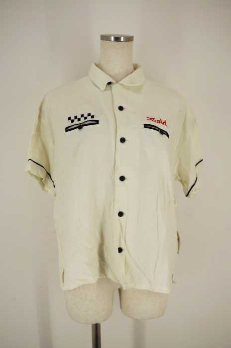 X-girl (エックスガール) BOWLING SHIRT/ボウリングシャツ レディース トップス